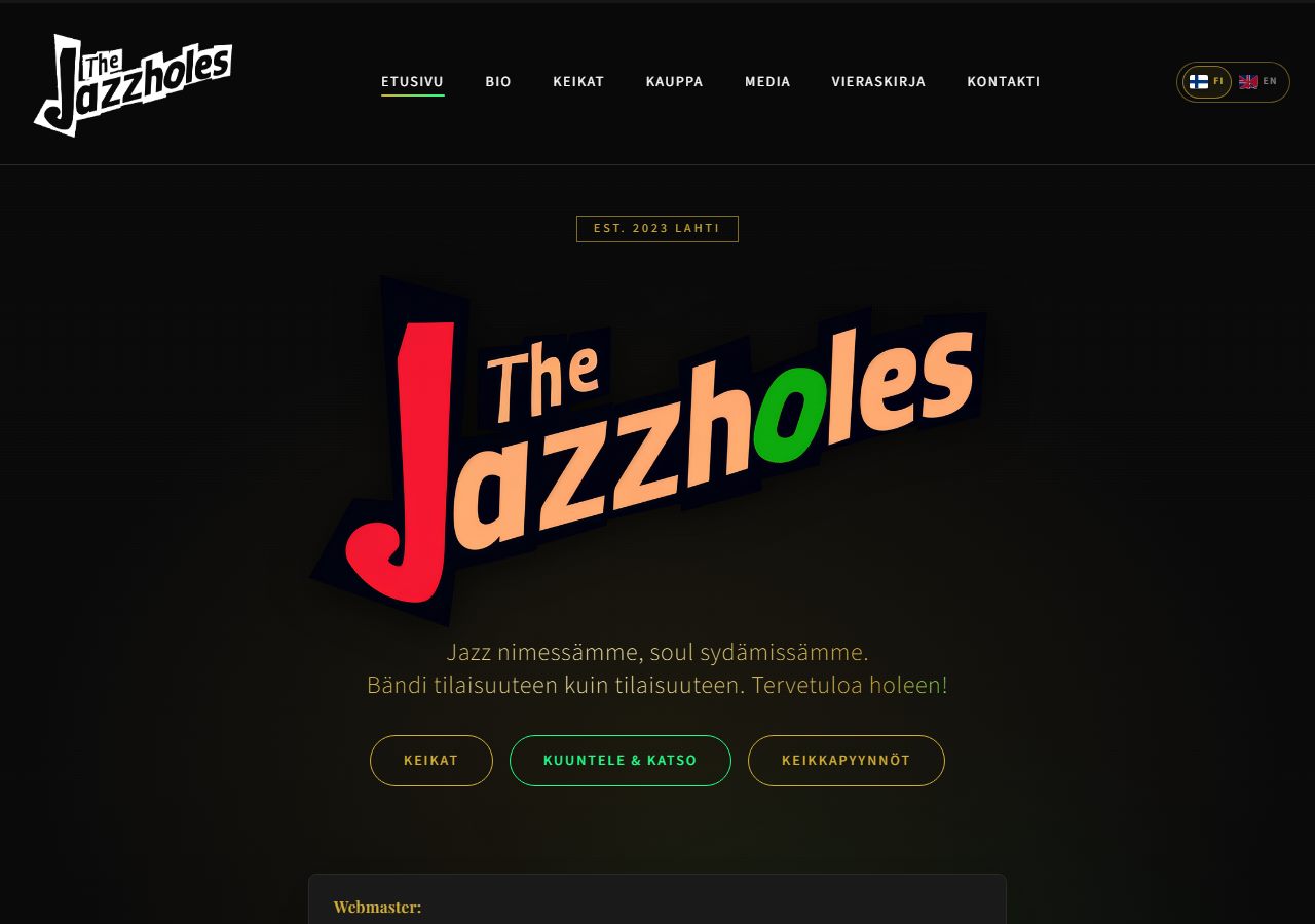 The Jazzholes site