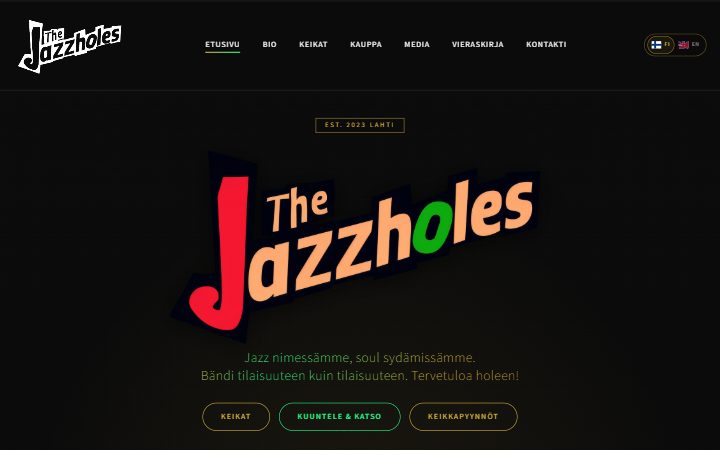 The Jazzholesin etusivu