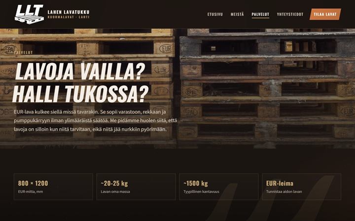 Lahen Lavatukun palvelusivu